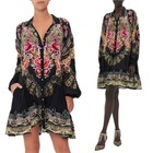 Camilla Dance With Duende Shirt Dress Size S AU 10 / US 6 Print Silk Mini Dress