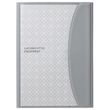 Laconic 2025 Planner, Starting March 2025, A5 Size, Monthly, Flap Pocket, Gray