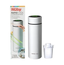 Nuby RapidCool Portable Baby Bottle Maker Instant Formula Prep 2.5 Minutes