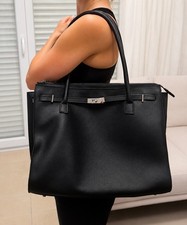 Große handgefertigte Shopper-/Business-Tasch...