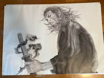 Vagabond Poster Takehiko Inoue The LAST Manga Exhibition Osaka limited Size B1