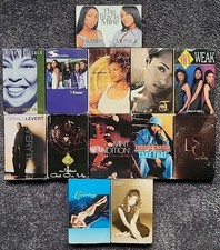 Cassette Singles - LOT OF 13 CASSETTE TAPES - 90's R B - Vintage