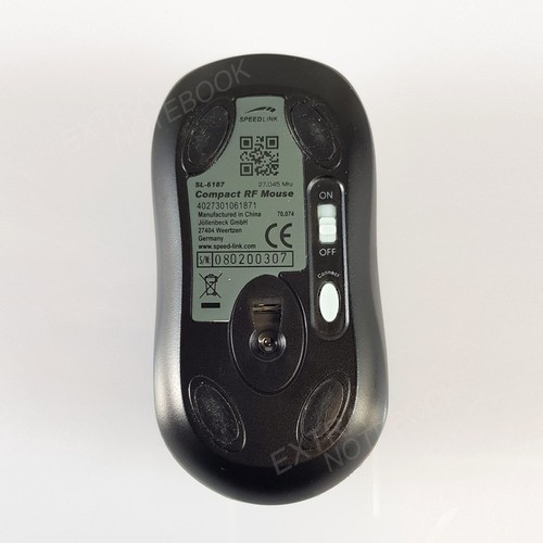 Speedlink SL-6187 Compakt RF Mouse optische Notebook Maus schnurlos - Bild 5 von 6