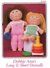 Debbie Ann's Long & Short Overalls | Annie's Pattern Club 87F45