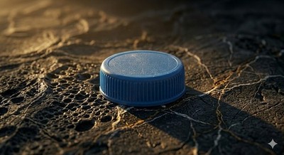 Single Plastic Bottle Cap Worthless Trash Piece Novelty Post Apocalyptic Currenc