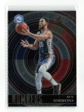 BEN SIMMONS #29 2020-21 PANINI SELECT 76ERS NUMBERS