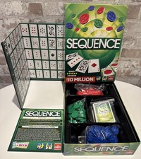 Sequence  Card Board Game Goliath 2019 100% Complete
