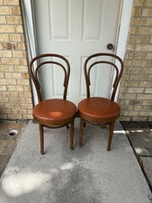 Shelby Williams Danish Walnut 418 Chair 1976 Set of 2