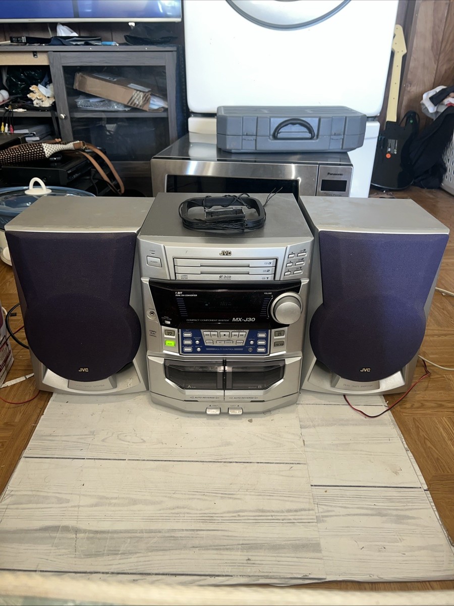 JVC MX-J30 Hi-Fi WORKING CONDITION Compact Component System w