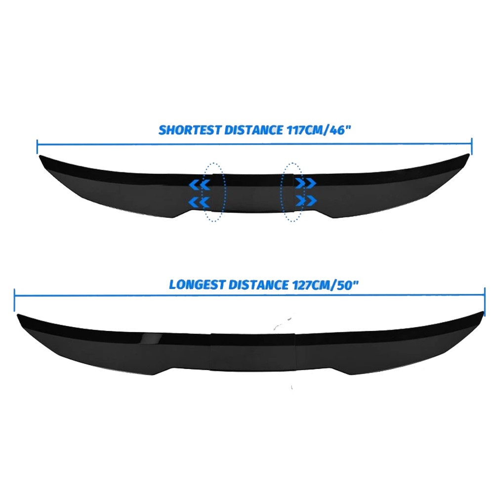 Maserati Ghibli Rear Wing Black
