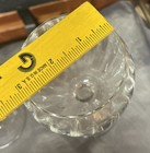 Vintage Paneled Balloon Optic Wine Glasses ~ Set of 3 7.5” Everyday Stemware — photo 5