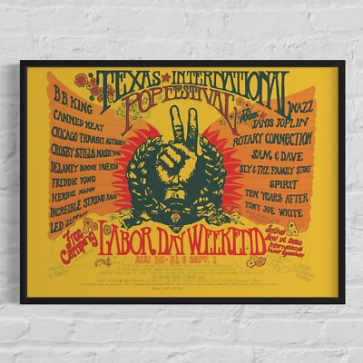 LED ZEPPELIN 'Texas International Pop Festival' 1969 Concert