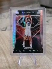 2019-20 Panini Prizm Far Out! Hyper #19 KLAY THOMPSON  Golden State Warriors 