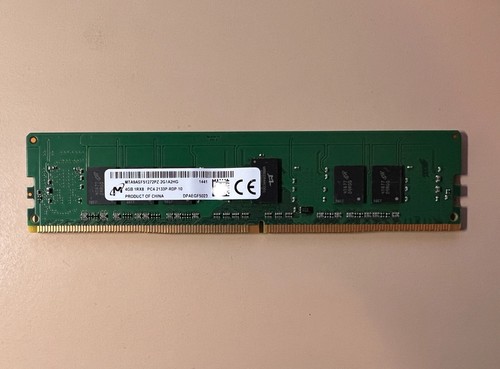 Micron 4GB DDR4 PC4-2133P 1Rx8 Server RAM MTA9ASF51272PZ