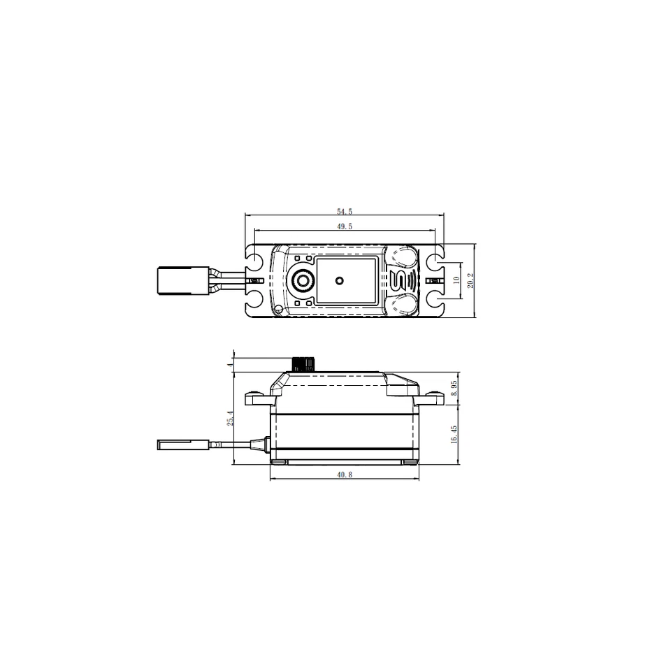 SAVÖX SB-2263MG Servo BLACK EDITION / SB-2263MG BLACK EDITION - Bild 3 von 3
