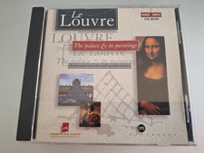 Le Louvre - The Palace And Its Paintings - CD-Rom - Mac or PC 1995 Rare