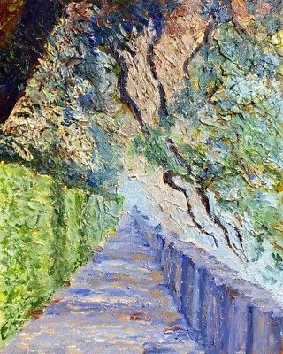 Stunning Oil paintings. Autumn Scene. Original. Signed Impressionist Art.
