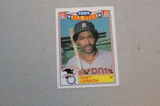 1985 Topps 1984 All-Star Game Commemorative Set Baseball CHET LEMON #18 of 22