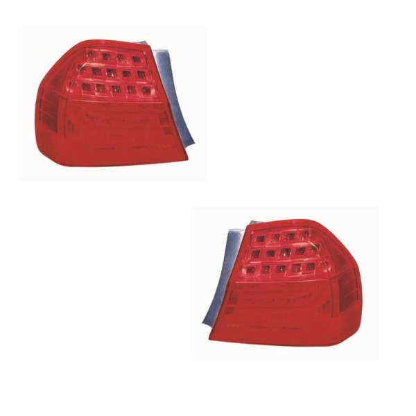 LED RüCkleuchten Heckleuchten Set Links Rechts Passend FüR BMW 3Er Rot-image