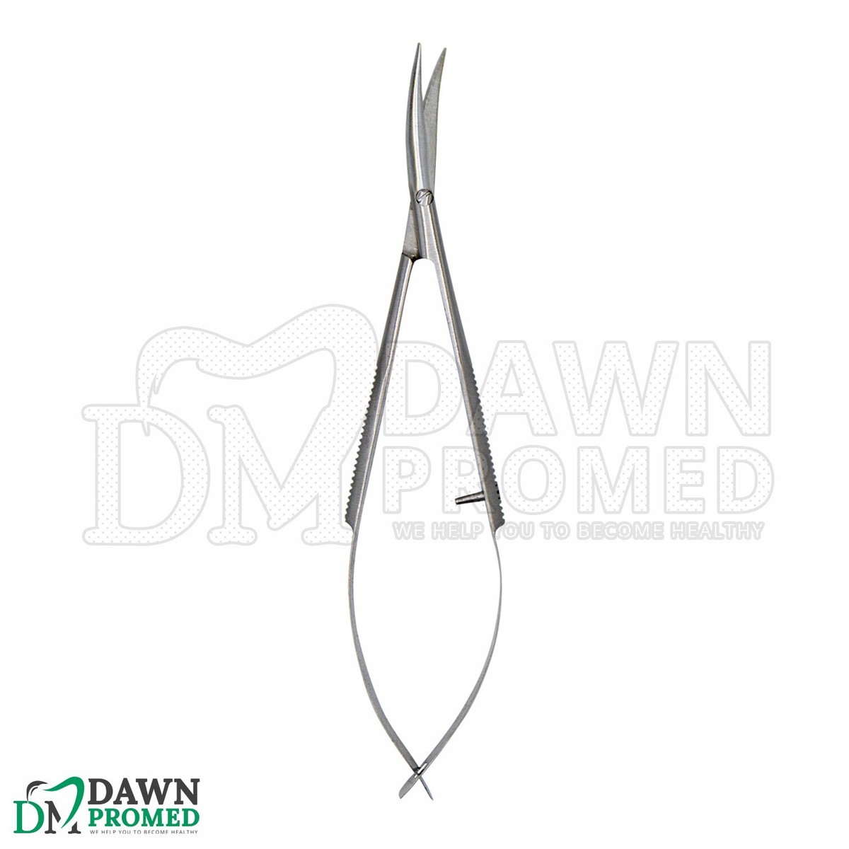 Forbici Per Cornea Lama Drta Curva Micro Castroviejo 12 Cm - Foto 3