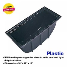 Heavy Duty Plastic Tiretube Test Tank Tub For Finding Tire Air Leaks Auto Shop