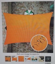 Colour Tree 7'x12' Rectangle Waterproof Sun Shade Canopy Sail