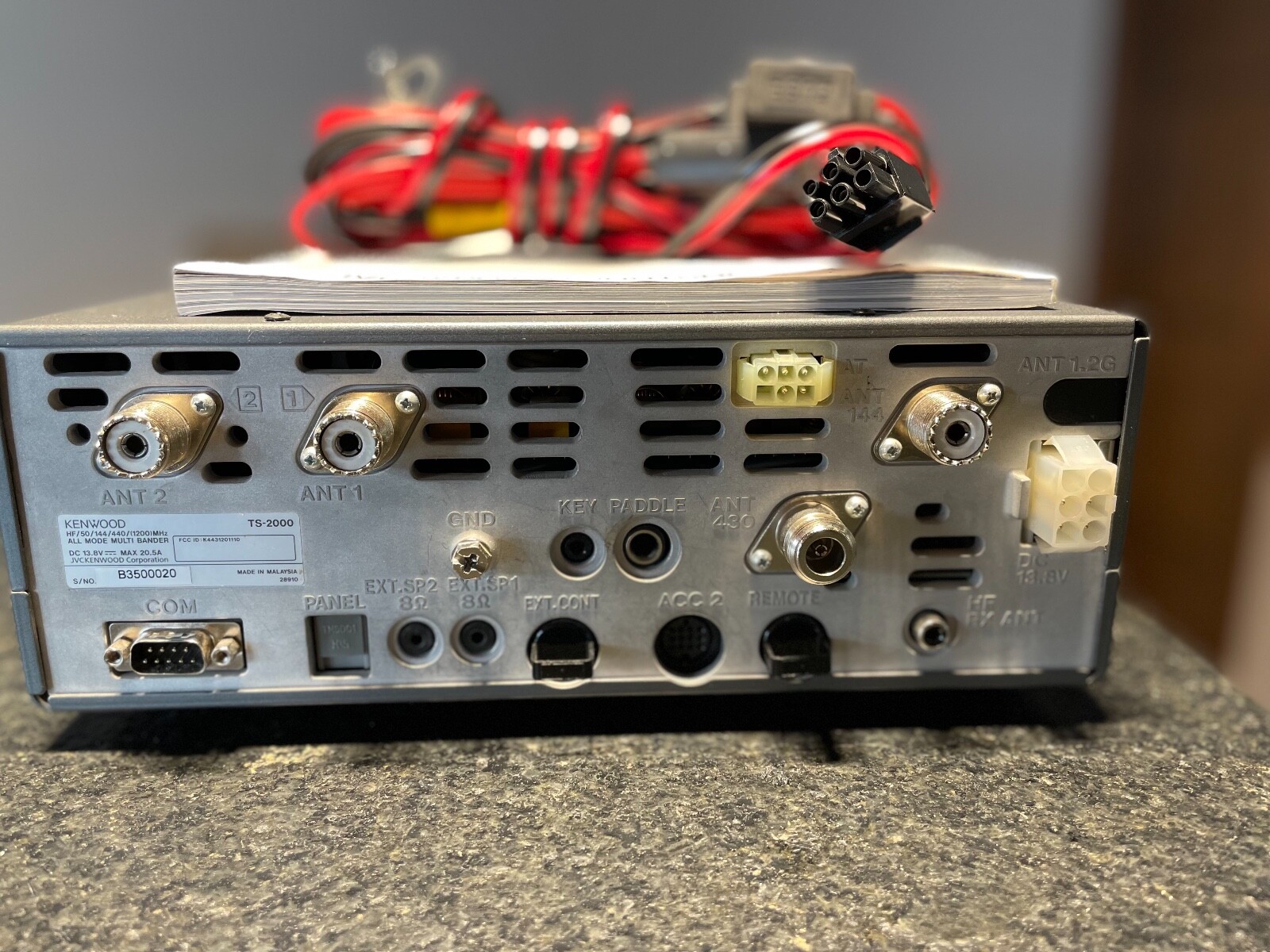 Kenwood TS2000 HF/VHF/UHF Multi Band Transceiver Ham Radio eBay