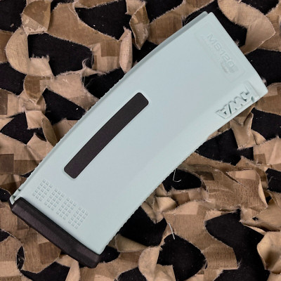 NEW KWA MS120 AEG Mid-Cap 120 Round Magazine - Single - Ice