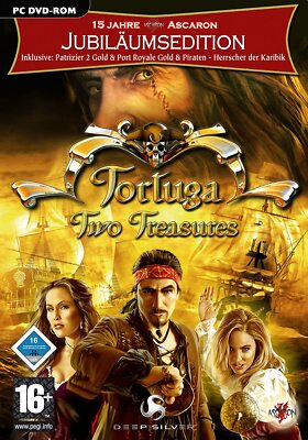 Tortuga - Two Treasures Jubiläumsedition inkl Patrizier 2 & Port Royale + Addon