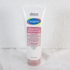 Cetaphil Healthy Radiance Gentle PHA Exfoliating Cleanser 4.2 FL OZ New