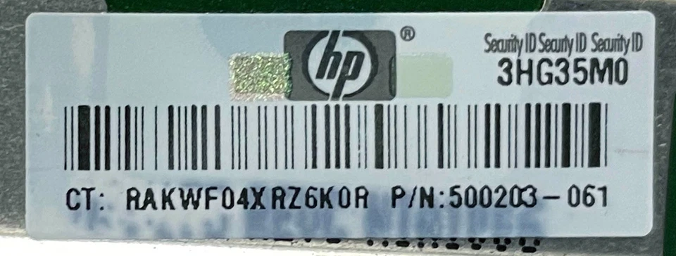 HP LOT 6x 4GB =24GB DDR3-1333MHz PC3-10600R 500203-061 500658-B21 501534-001 RAM - Image 4 of 4