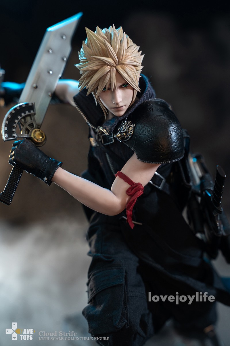 GAMETOYS 1/6 GT-006A FF7 Cloud Strife Action Figure Toy GAMETOYS 1/6 GT-006A FF7 Cloud Strife Action Figure Toy