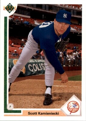 1991 Upper Deck Final Edition MLB Scott Kamieniecki #33F