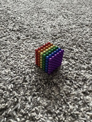 Brand New Multi- colored 224 Magnetic Beads 3MM