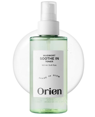Orien Mugwort Soothe Toner 5.41 fl.oz | pH5.5 Acne-Prone Skin Care