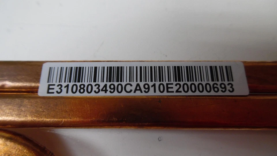 Genuine MSI CX61 CPU/GPU Heatsink w/Fan / E310803490CA910E20000693 - Image 4 of 4