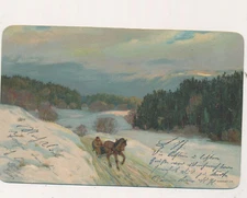 Artist AK, Lonely Sled (GK) 19656