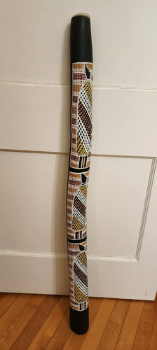 Authentic Aboriginal Didgeridoo Purchased In The Blue Mountains Australia 44"