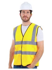 Builders Accessory Hard Hat Construction Helmet High Vis Vest Fancy Dress Mens