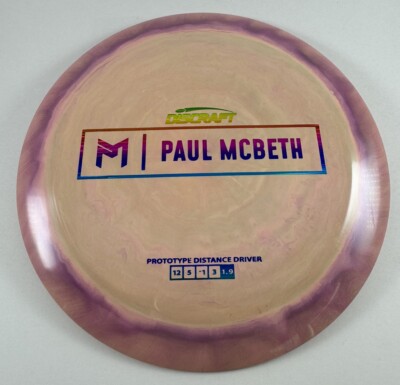 Discraft ESP Paul McBeth Prototype Kong Zeus New Proto Swirl Disc Golf Rare