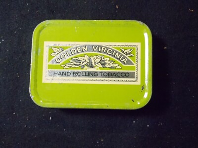 golden virginia tobacco tins Vintage Golden Virginia Empty Tobacco Tin Tobacciana
