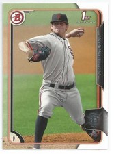 Mac Marshall San Fancisco Giants 2015 Bowman Draft Prospect