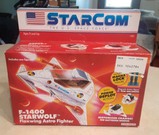 StarCom F-1400 Starwolf Flexwing Astro Fighter Coleco Vintage 1986/87 NUOVO SIGILLATO