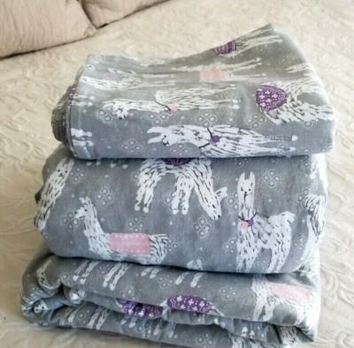 pottery barn llama sheets