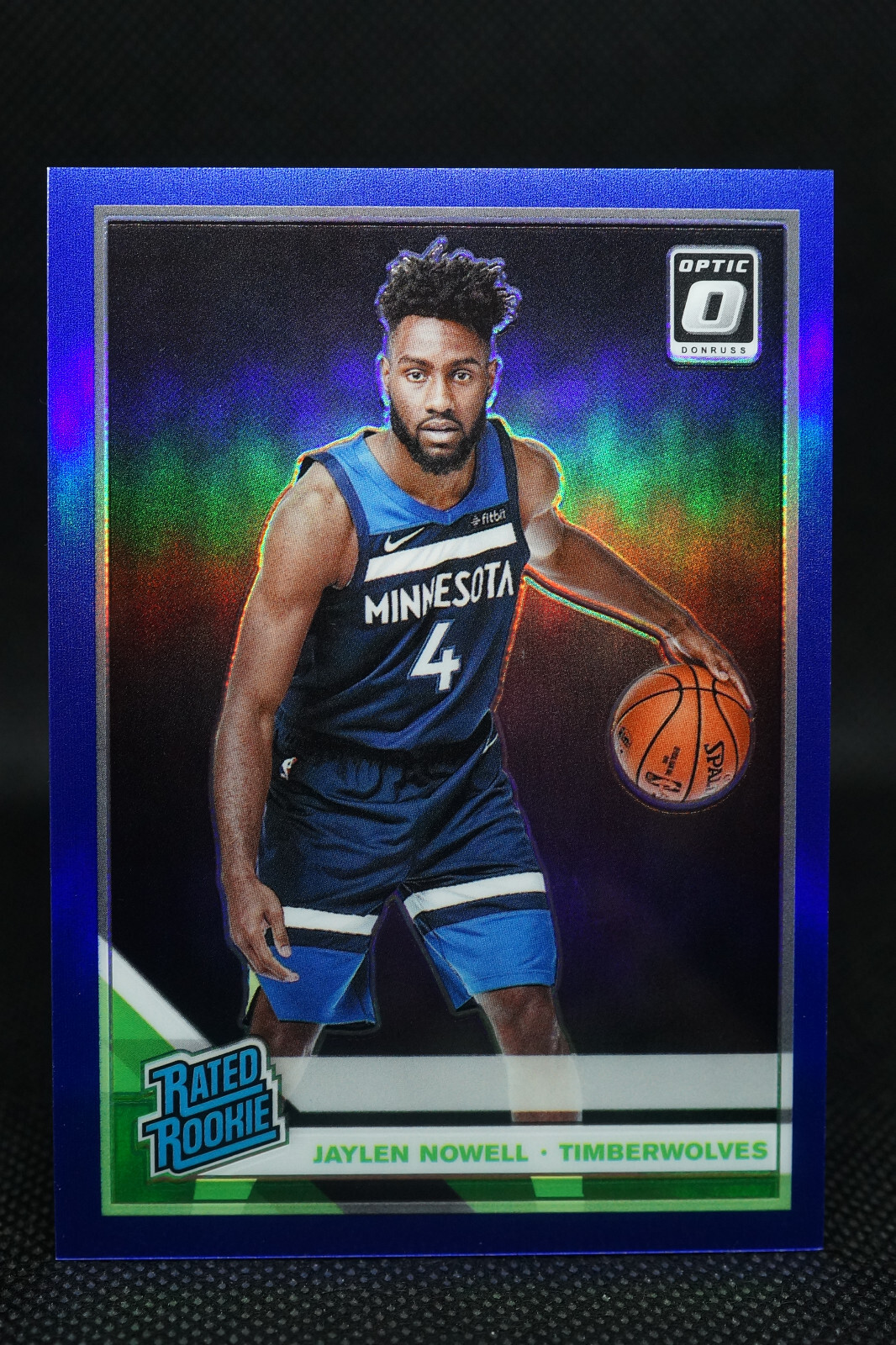 2019-20 Panini Donruss Optic Rated Blue Prizm /59 Jaylen Nowell #155 Rookie RC