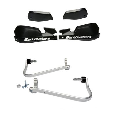 BarkBusters VPS B&W Handschutz & 2 Punkt Halterung Suzuki DL1000 V-STROM 2002-2019