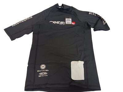 Cressi Rash Guard Man Schutztrikot Schwarz/Logo Dive Center S/2 (48) - 4210/1201