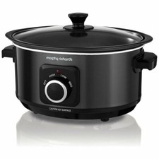 Morphy Richards 460012 163 W Slow Cooker - Black - NEW