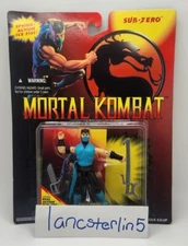Mortal Kombat 1994 Hasbro Sub-Zero New Sealed MOC RARE