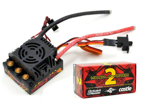 Castle Creations 1/8 Mamba Monster 2 Waterproof ESC Speed Control - Picture 1 of 1